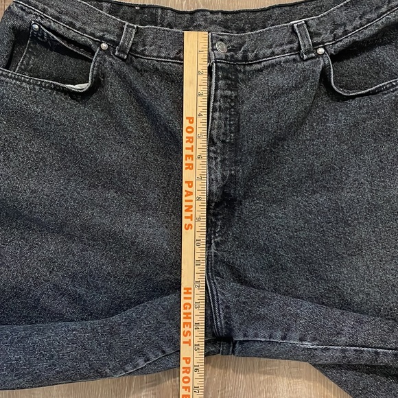 VINTAGE Levi’s Silver Tab 900 Series Acid Wash 80s 90s Black Denim Stone Wash - Picture 4 of 9